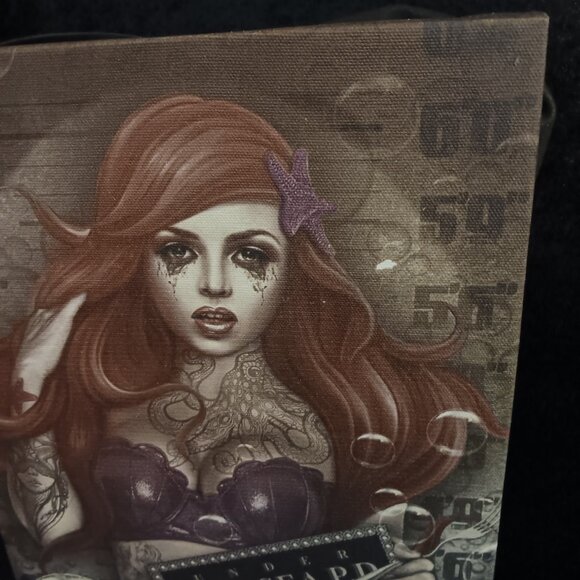 Mermaid Mug Shot Canvas Wall Art NEW - Picture 3 of 5